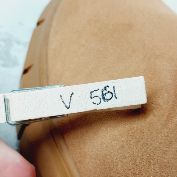 NEW BP. Niya Tan Brown Faux Suede Lug Sole Fall Ankle Chelsea Boots V561 - Picture 13 of 13